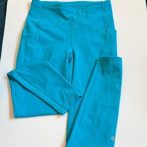 lululemon athletica Blue Leggings